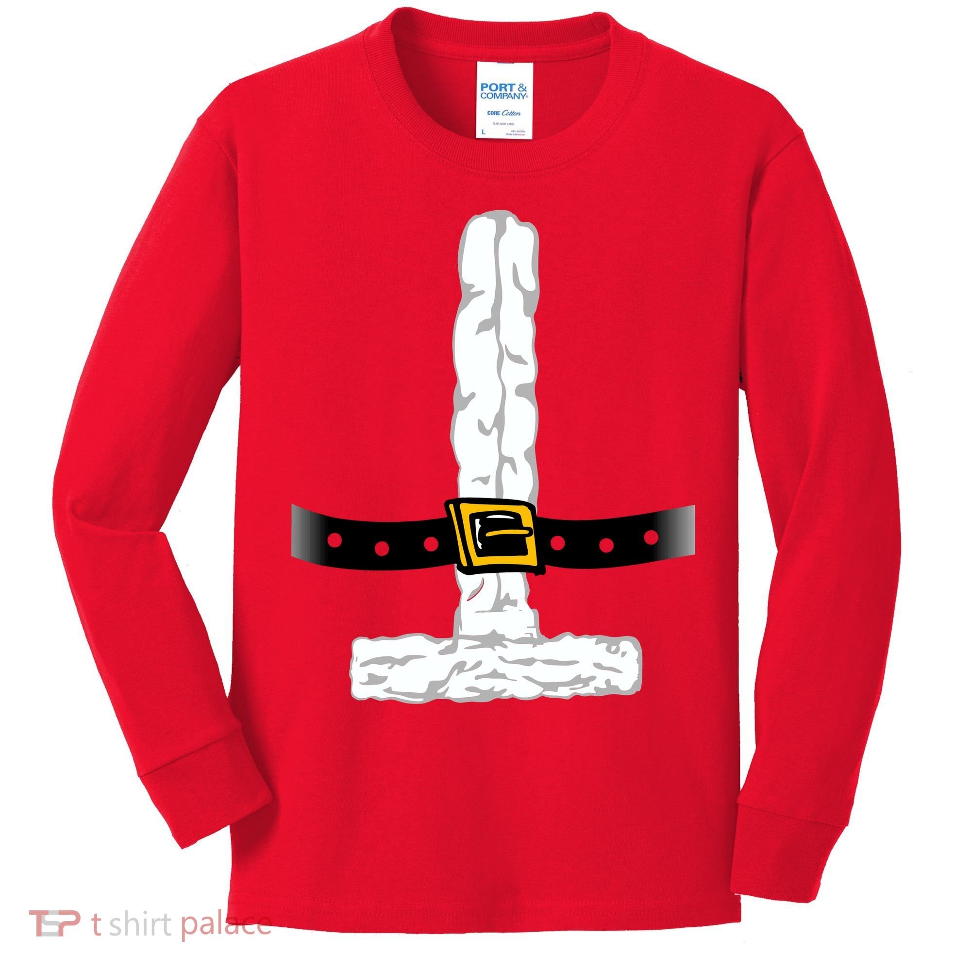 Santa Claus costume Kids Long Sleeve Shirt