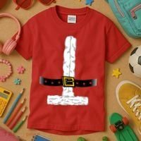 Santa Claus costume Kids T-Shirt thumb 3