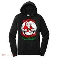 Santa Claus Doesn't Exist But I cant Read Women's Hoodie thumb 0