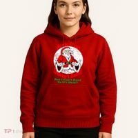 Santa Claus Doesn't Exist But I cant Read Hoodie thumb 5