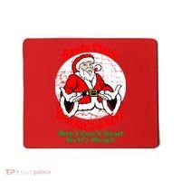 Santa Claus Doesn't Exist But I cant Read Mousepad thumb 0