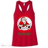 Santa Claus Doesn't Exist But I cant Read Women's Tank Top thumb 0