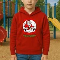 Santa Claus Doesn't Exist But I cant Read Kids Hoodie thumb 2