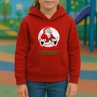 Santa Claus Doesn't Exist But I cant Read Kids Hoodie thumb 3