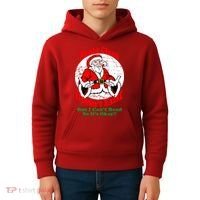 Santa Claus Doesn't Exist But I cant Read Kids Hoodie thumb 4