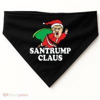 Santa Claus Donald Trump Santatrump USA-Made Doggie Bandana thumb 0