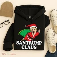 Santa Claus Donald Trump Santatrump Hoodie thumb 4