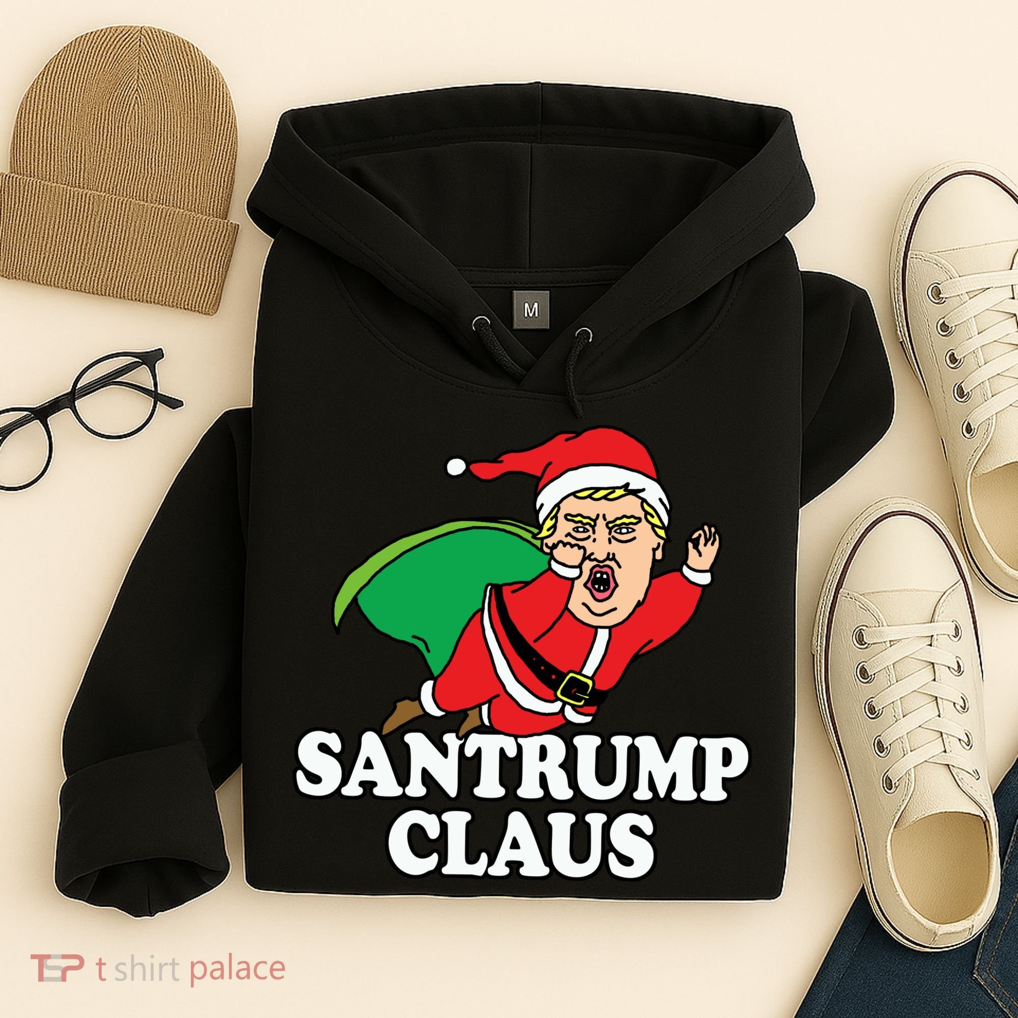 Santa Claus Donald Trump Santatrump Hoodie