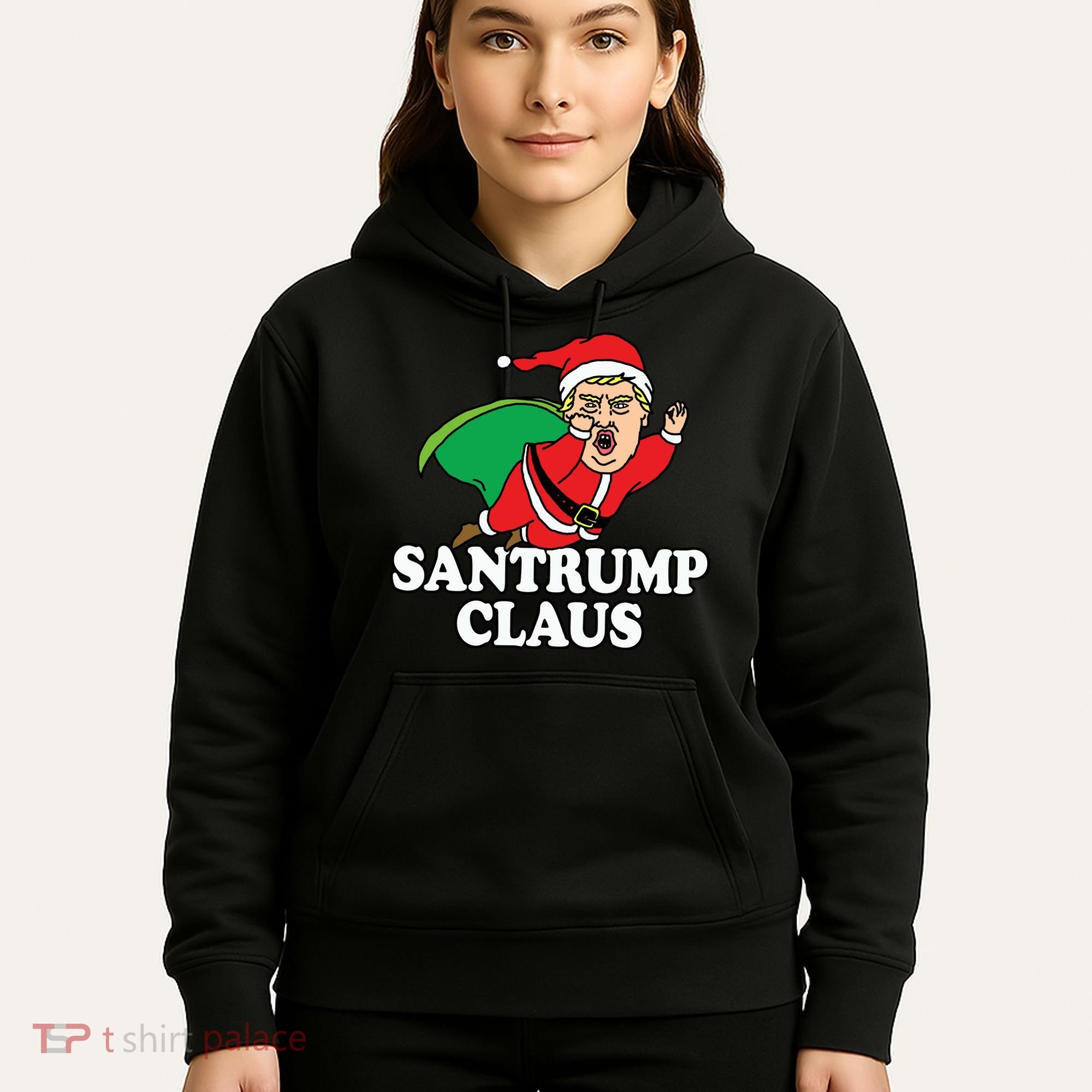 Santa Claus Donald Trump Santatrump Hoodie