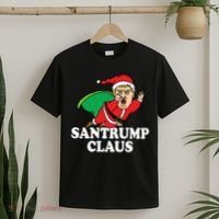 Santa Claus Donald Trump Santatrump T-Shirt thumb 2