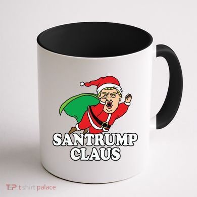 Santa Claus Donald Trump Santatrump Coffee Mug back
