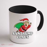 Santa Claus Donald Trump Santatrump Coffee Mug thumb 1