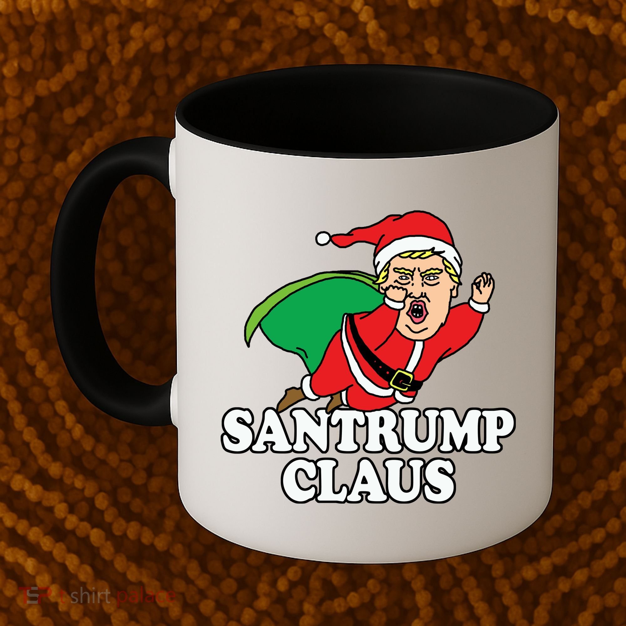 Santa Claus Donald Trump Santatrump Coffee Mug