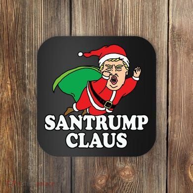 Santa Claus Donald Trump Santatrump Coaster