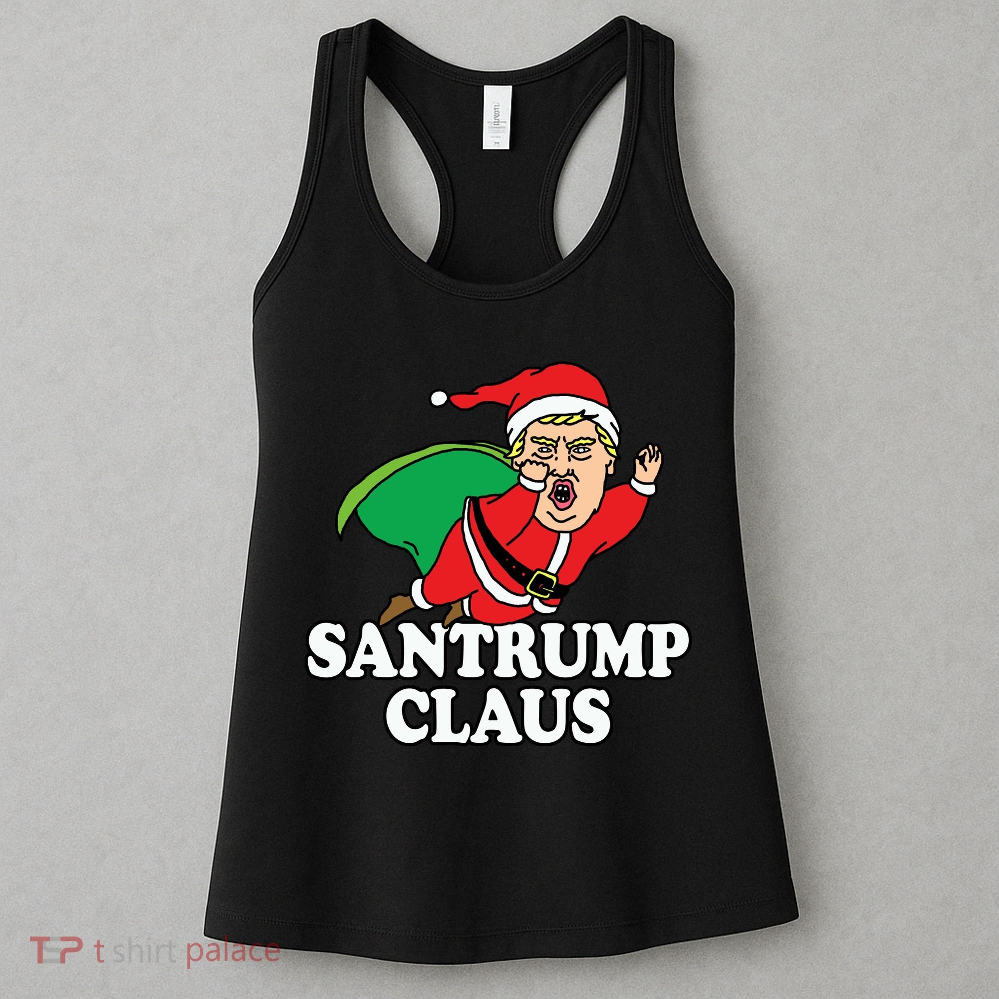 Santa Claus Donald Trump Santatrump Women's Tank Top