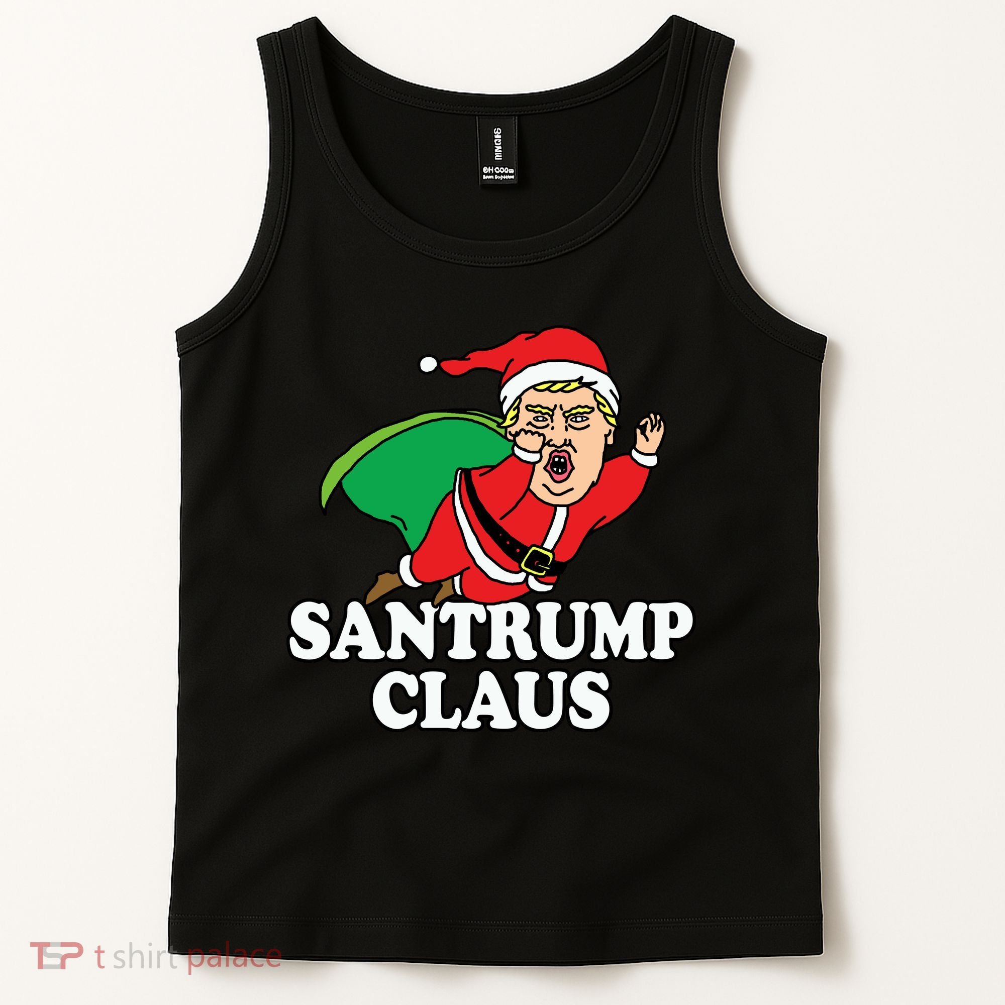 Santa Claus Donald Trump Santatrump Tank Top