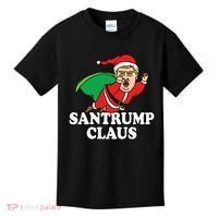 Santa Claus Donald Trump Santatrump Kids T-Shirt thumb 0