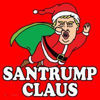 Santa Claus Donald Trump Santatrump Santa Hat thumb 1
