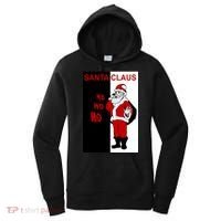 Santa Claus Gangster Ho Ho Ho Women's Hoodie thumb 0