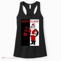 Santa Claus Gangster Ho Ho Ho Women's Tank Top thumb 0