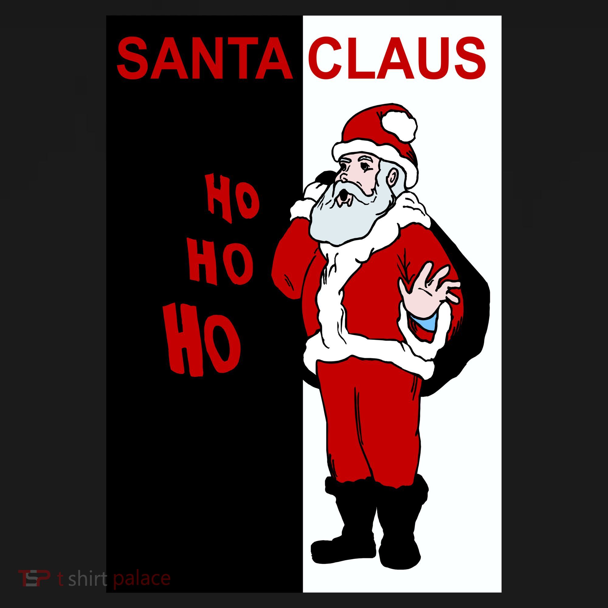 Santa Claus Gangster Ho Ho Ho Women's Tank Top