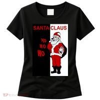 Santa Claus Gangster Ho Ho Ho Women's T-Shirt thumb 0