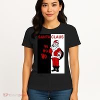 Santa Claus Gangster Ho Ho Ho Women's T-Shirt thumb 4