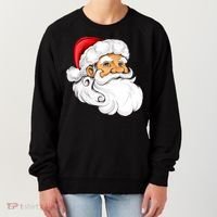 Santa Claus Head Women's Sweatshirt thumb 0