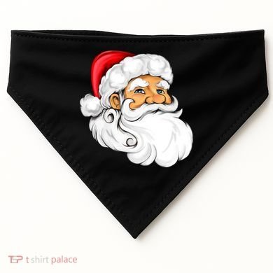 Santa Claus Head USA-Made Doggie Bandana