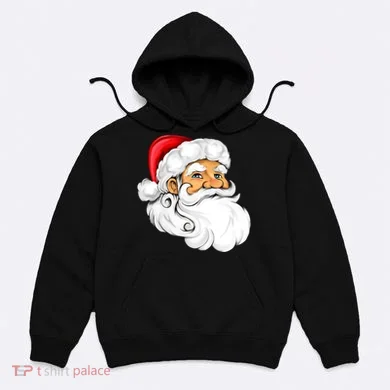 Santa Claus Head Hoodie