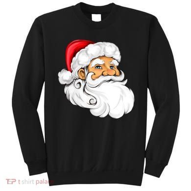 Santa Claus Head Sweatshirt
