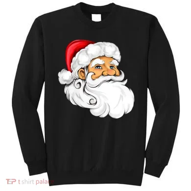 Santa Claus Head Sweatshirt