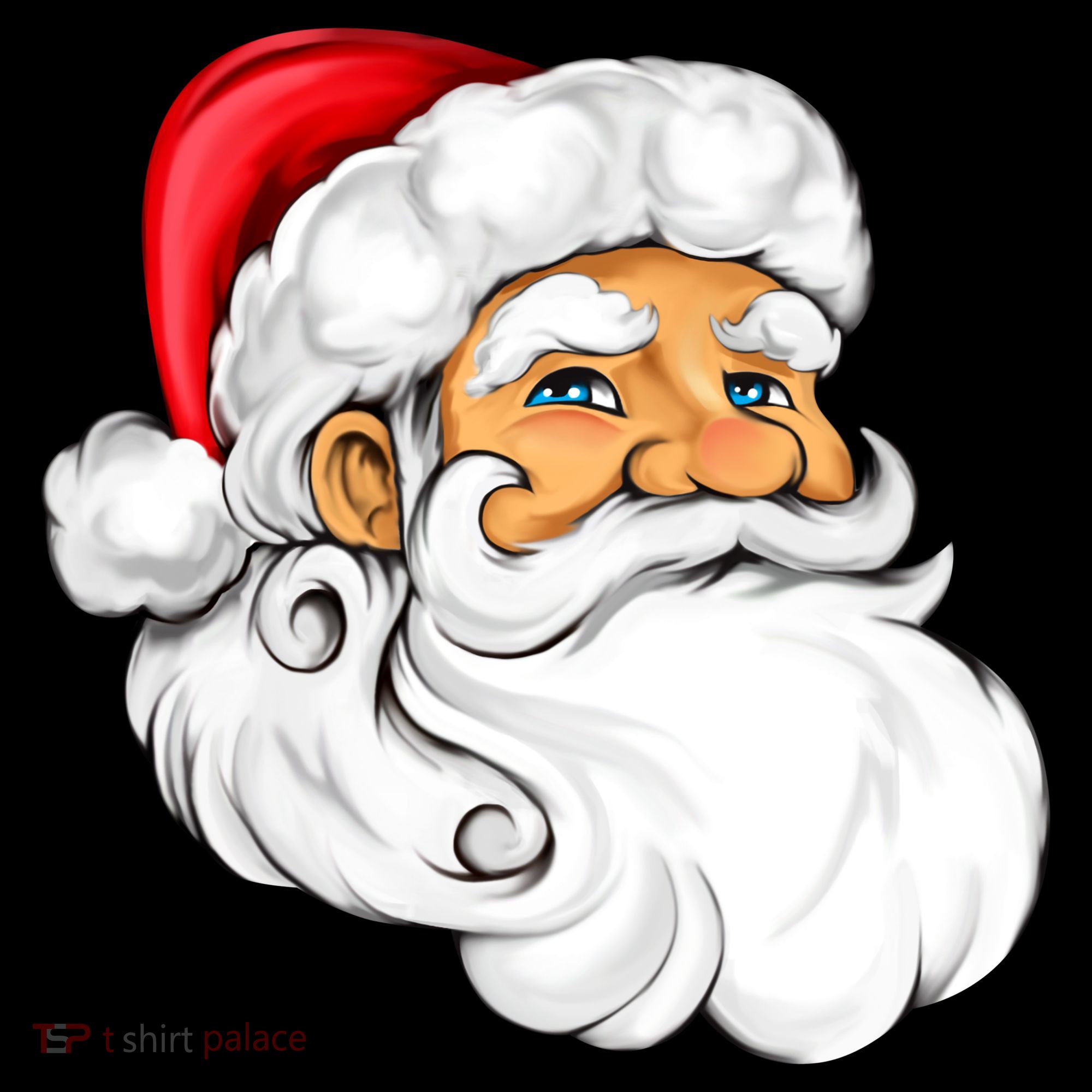 Santa Claus Head Sweatshirt