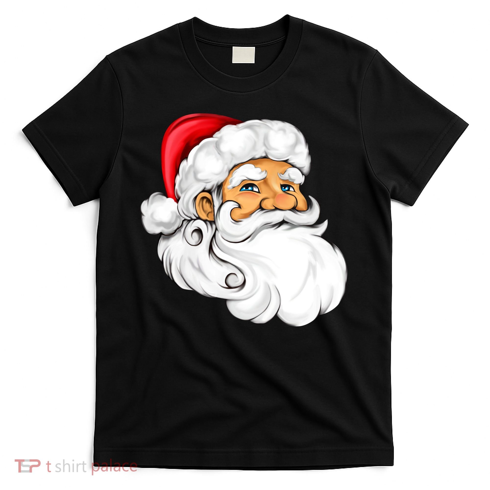 Santa Claus Head T-Shirt