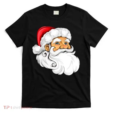 Santa Claus Head T-Shirt