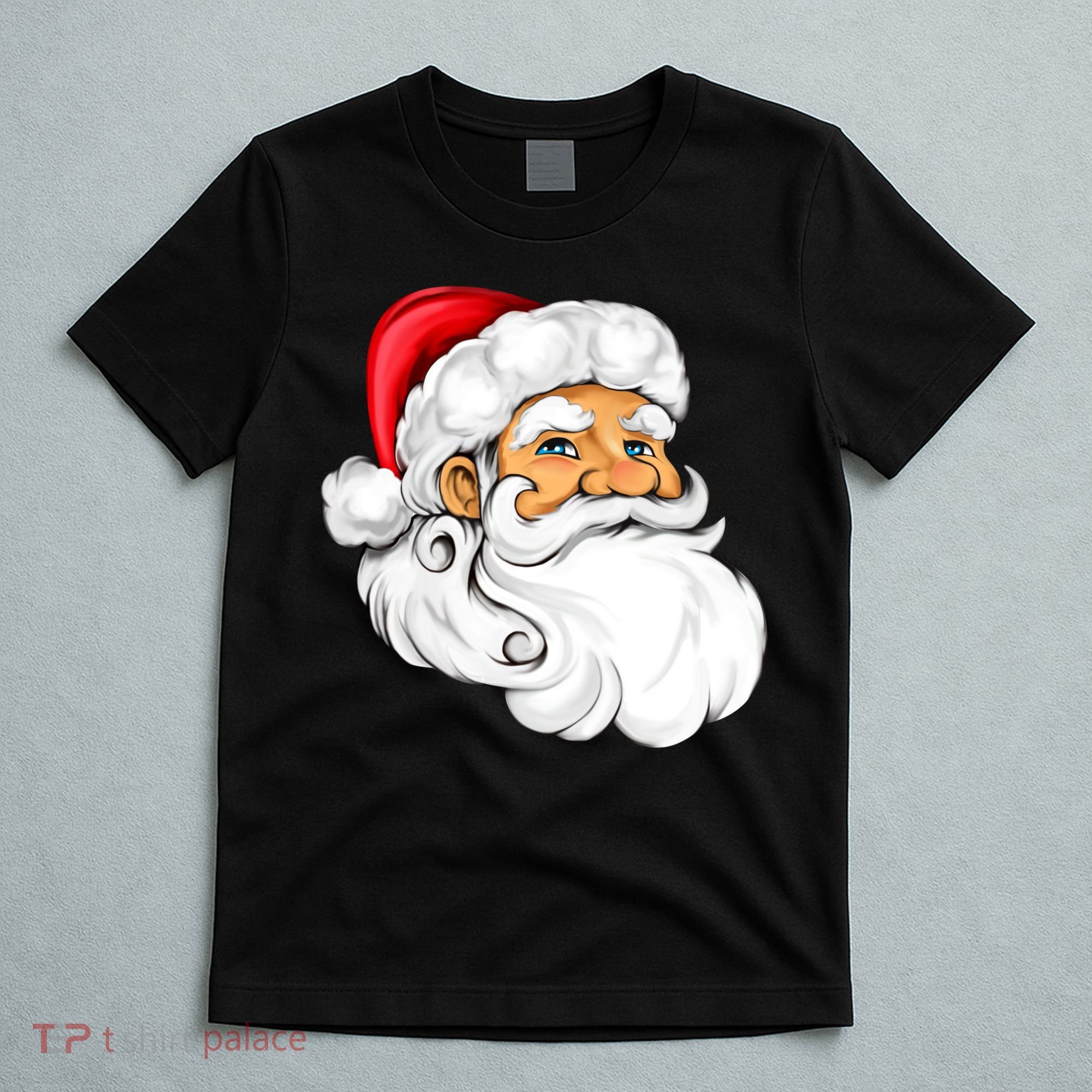 Santa Claus Head T-Shirt