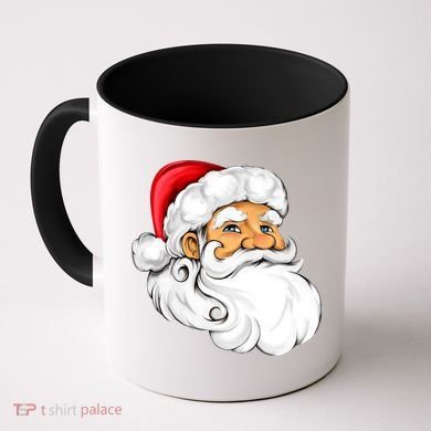 Santa Claus Head Coffee Mug