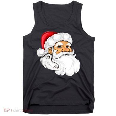 Santa Claus Head Tank Top