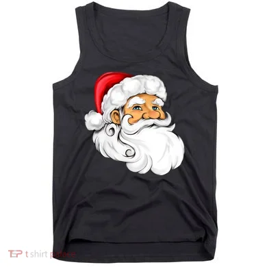 Santa Claus Head Tank Top