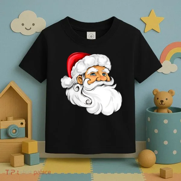 Santa Claus Head Toddler T-Shirt