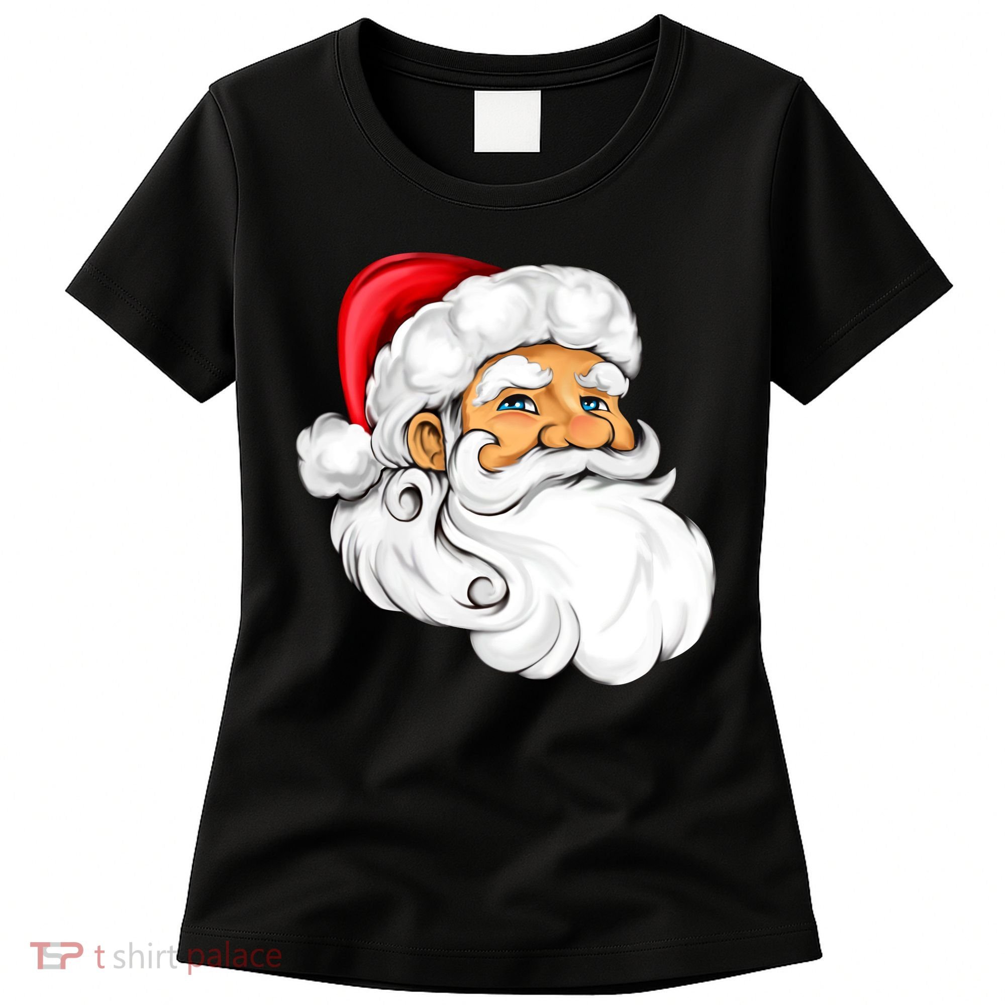 Santa Claus Head Women's T-Shirt