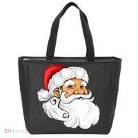 Santa Claus Head Tote Bag thumb 0