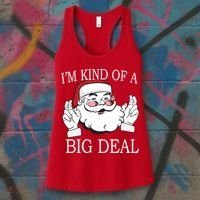 Santa Claus I'm Kind of A Big Deal Women's Tank Top thumb 3