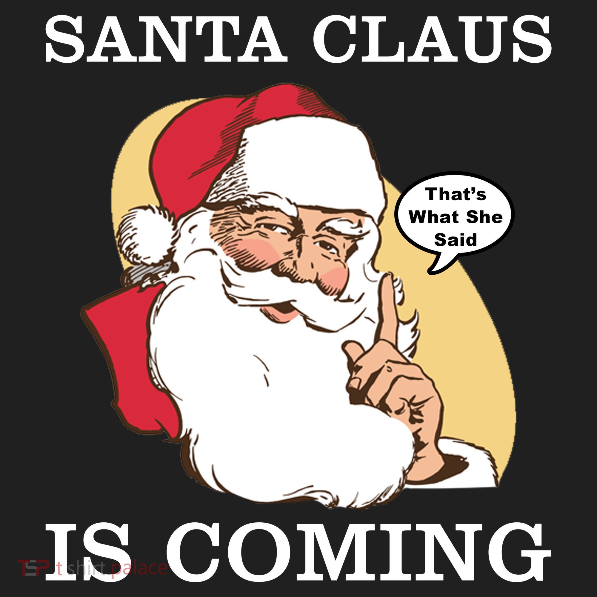 Santa Claus Is Coming That's What She Said Beanie