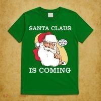 Santa Claus Is Coming That's What She Said T-Shirt thumb 5