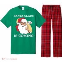 Santa Claus Is Coming That's What She Said Pajama Set thumb 0