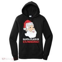 Santa Claus Is Cumming Dirty Humor Women's Hoodie thumb 0