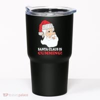 Santa Claus Is Cumming Dirty Humor Tumbler thumb 0