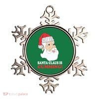 Santa Claus Is Cumming Dirty Humor Ornament thumb 0