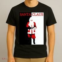 Santa Claus Mafia Movie Poster Christmas T-Shirt thumb 3